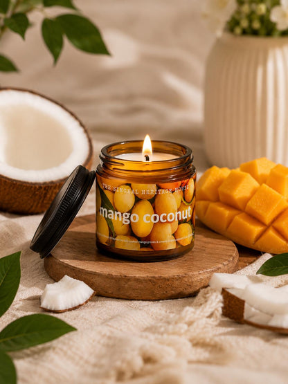Discovery Candle Set, 3 Mini Scents, Lavender Amber, Sandalwood, Mango Coconut.