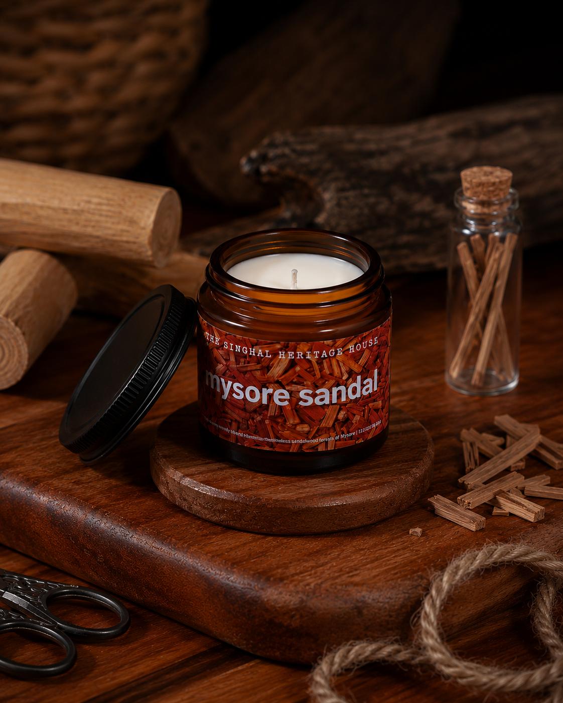 Discovery Candle Set, 3 Mini Scents, Lavender Amber, Sandalwood, Mango Coconut.