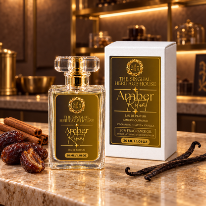 Amber Ritual 30 ml perfume bottle – inspired by Lattafa Khamrah