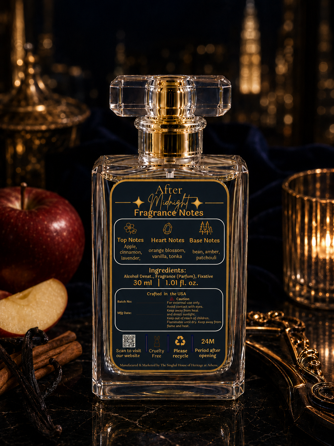 After Midnight Eau de Parfum gift presentation