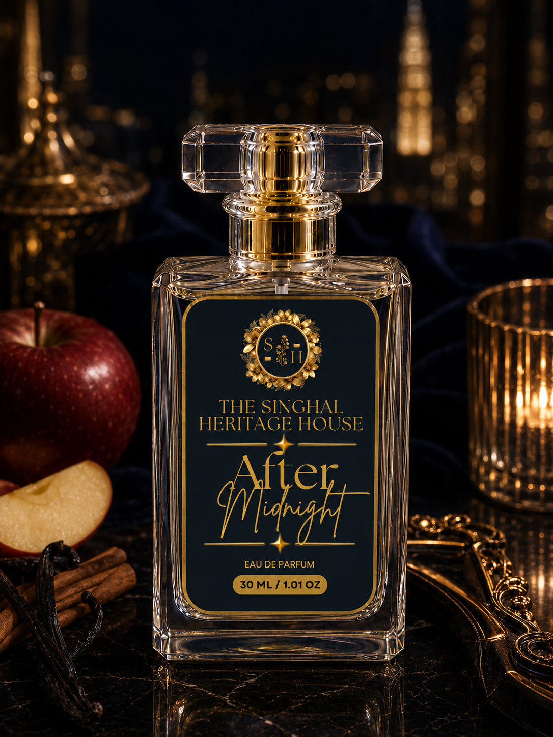 After Midnight perfume lifestyle image