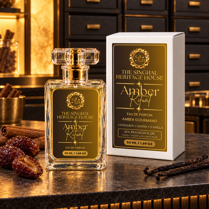 Amber Ritual 50 ml Eau de Parfum – cinnamon vanilla amber fragrance