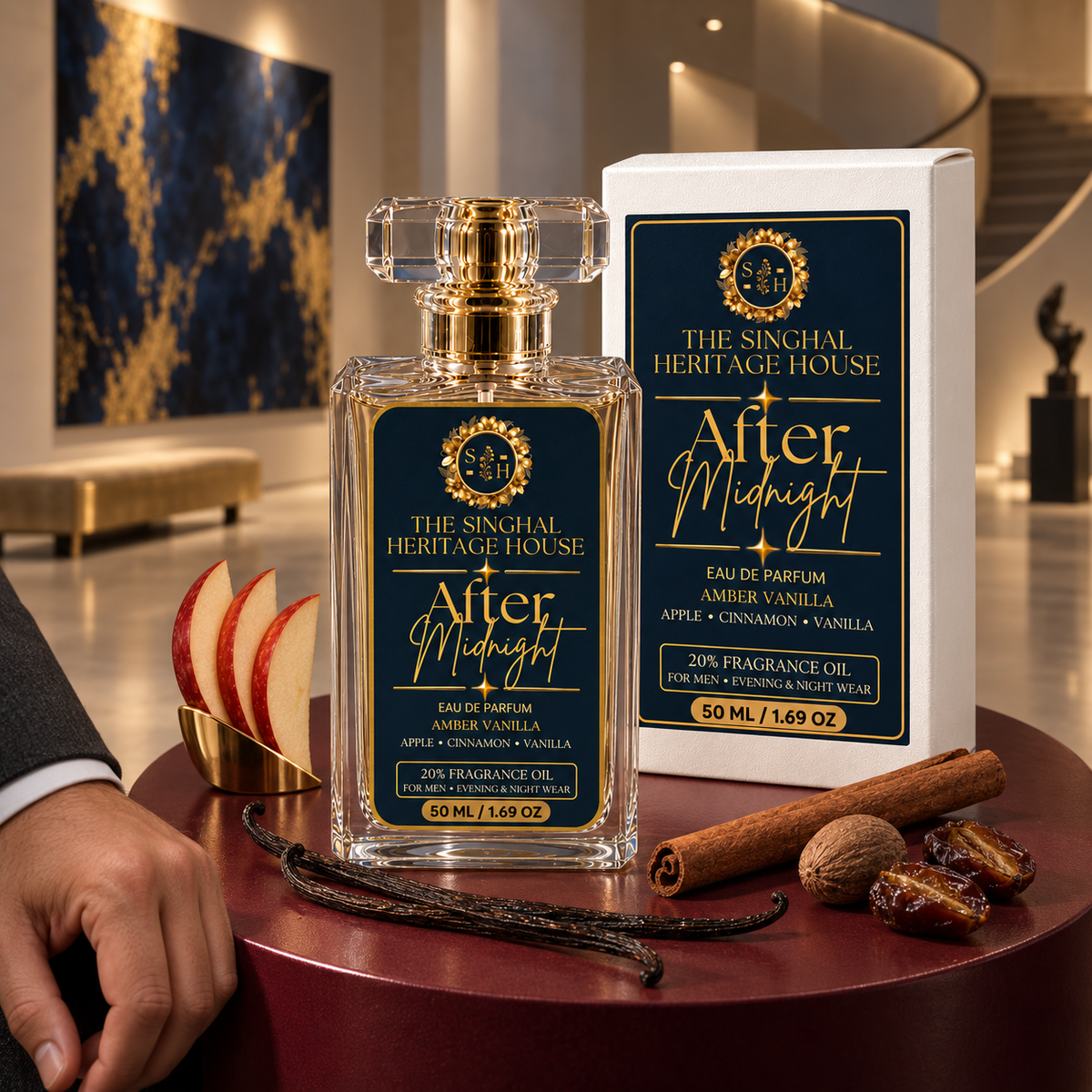 After Midnight Eau de Parfum 50 ml bottle