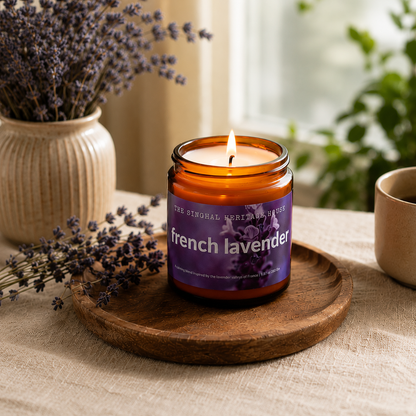 French Lavender & Mango Coconut Candle Duo – 2 Pack, 8 oz Each